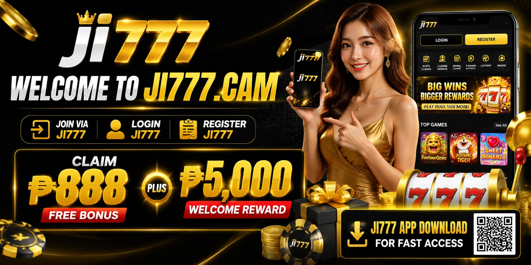 JI777 interface preview on ji777.cam