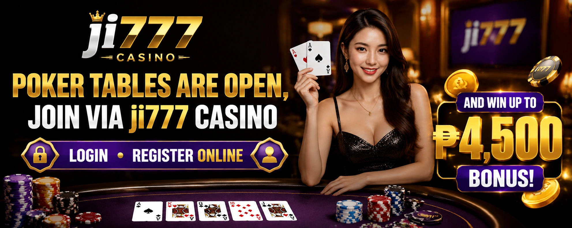JI777 poker visual 2