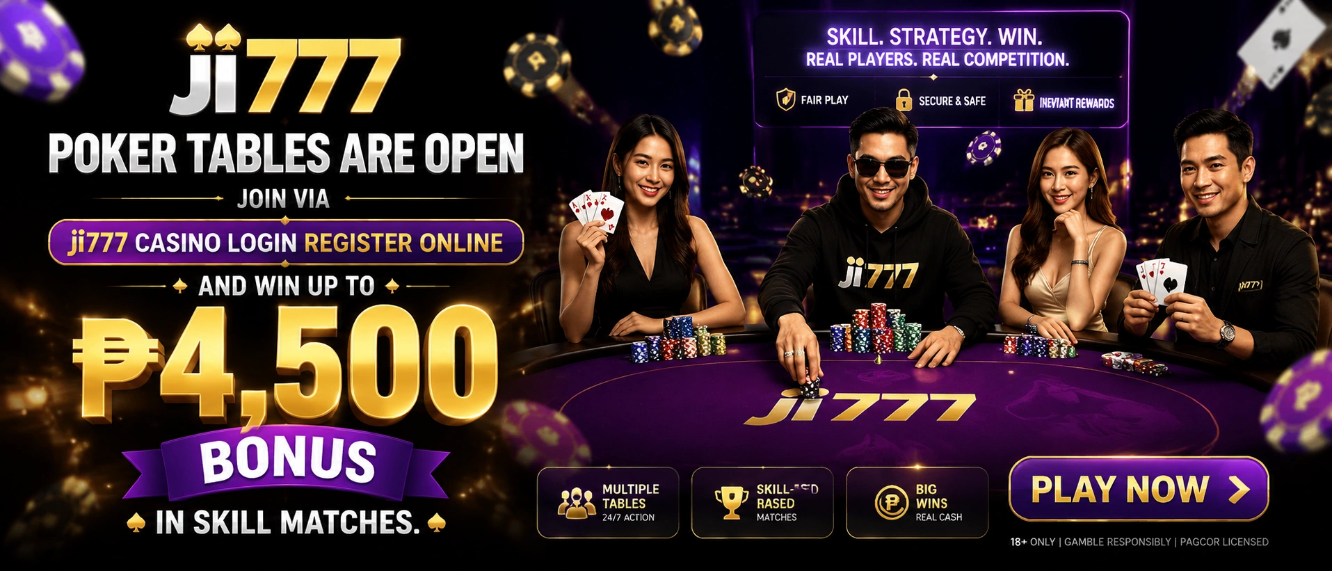 JI777 card games banner