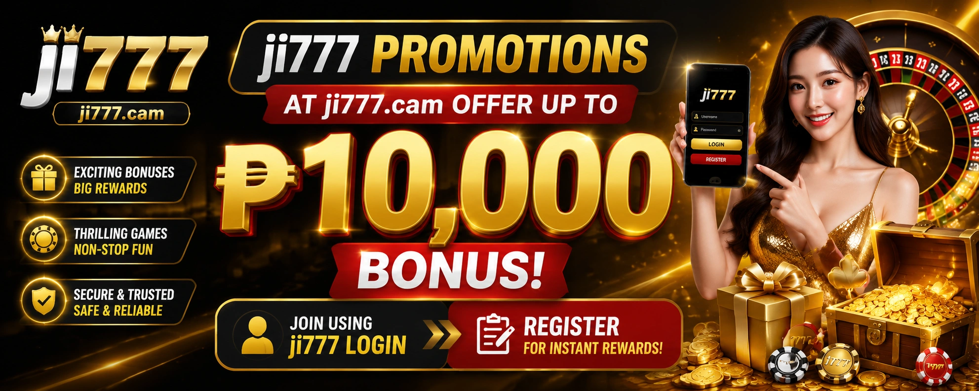 JI777 Promotion bonus highlight